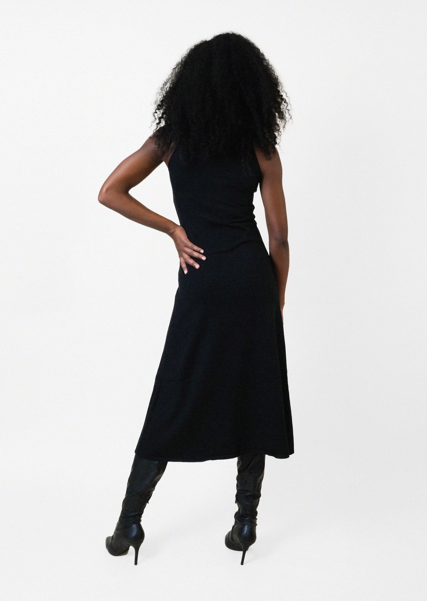 KELLY DRESS in Black - OctoberEighteen