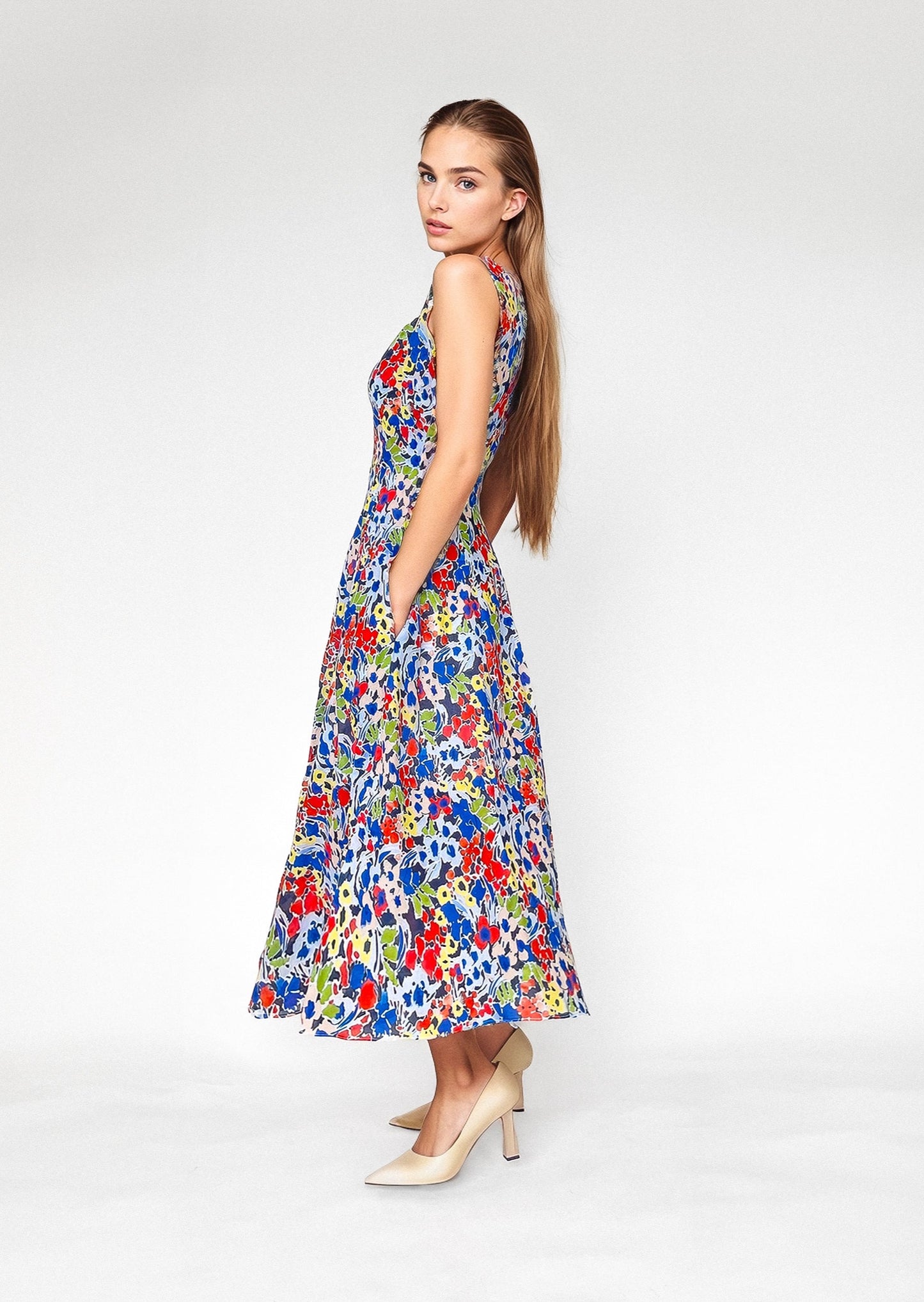 ZADIE DRESS in Summer Tea Party - OctoberEighteen