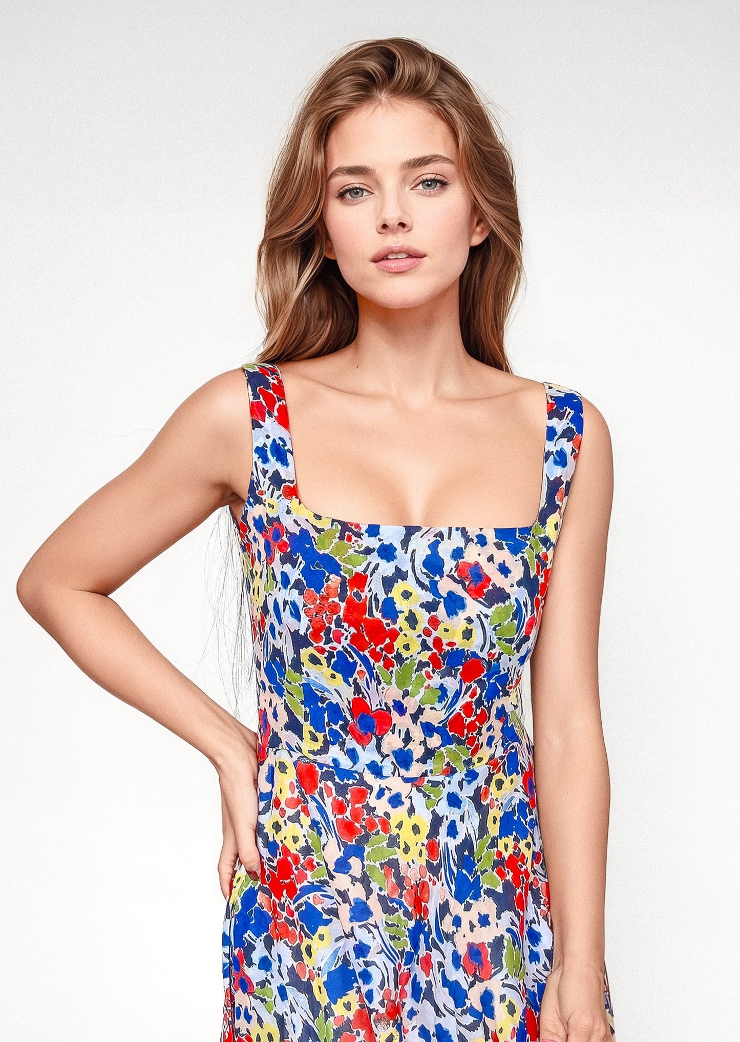 ZADIE DRESS in Summer Tea Party - OctoberEighteen