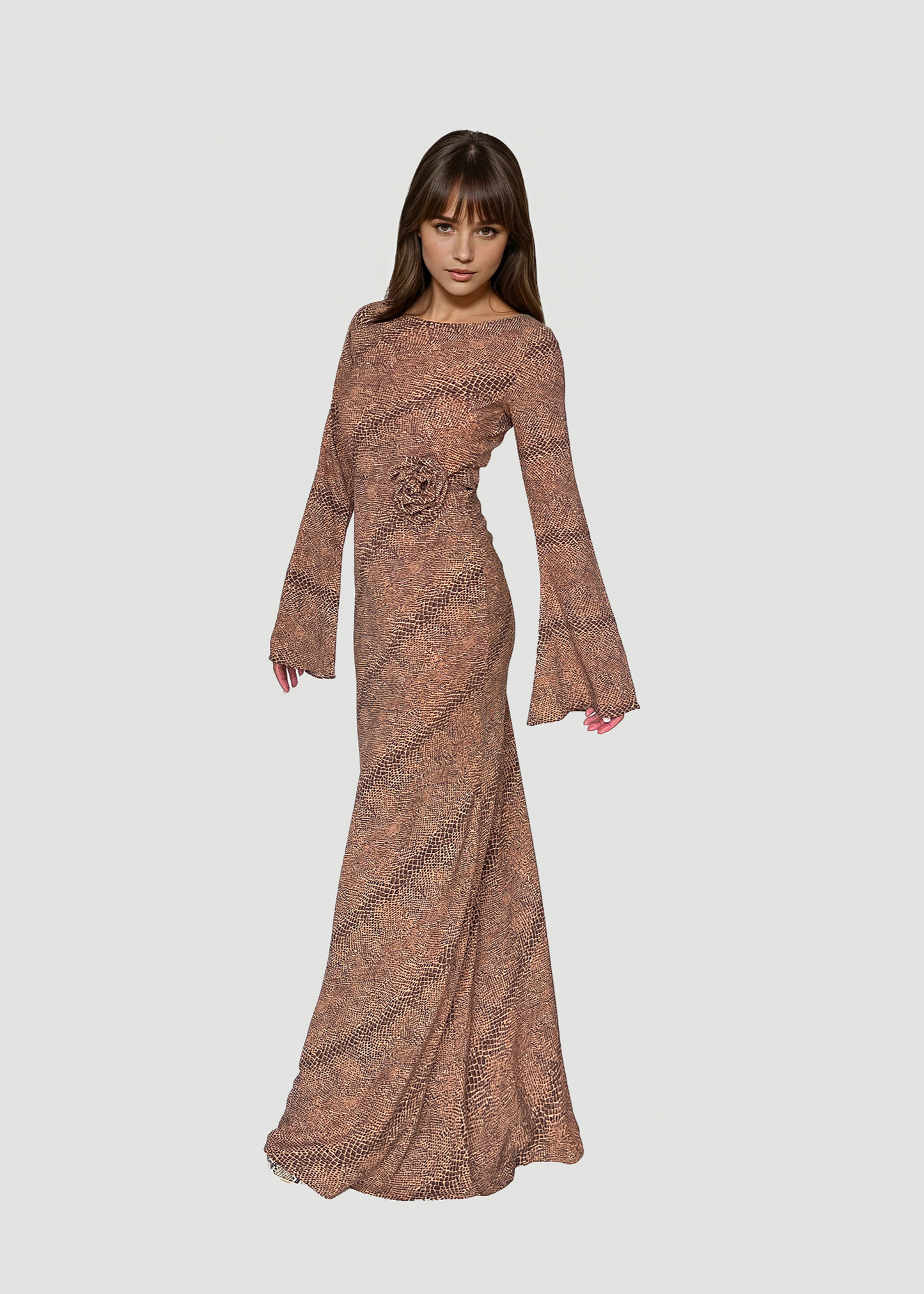 KYRA DRESS in Cobra