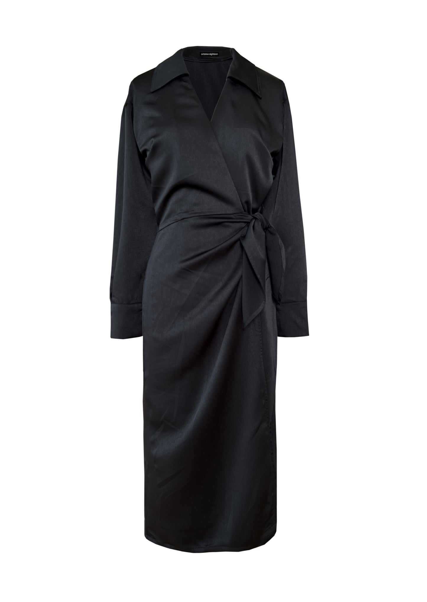 ROWEN DRESS in Black - OctoberEighteen