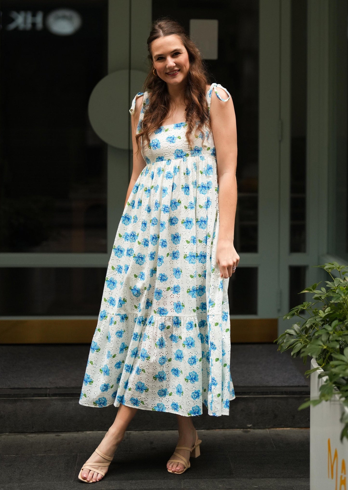 FRANKIE DRESS in Moon Flower - OctoberEighteen