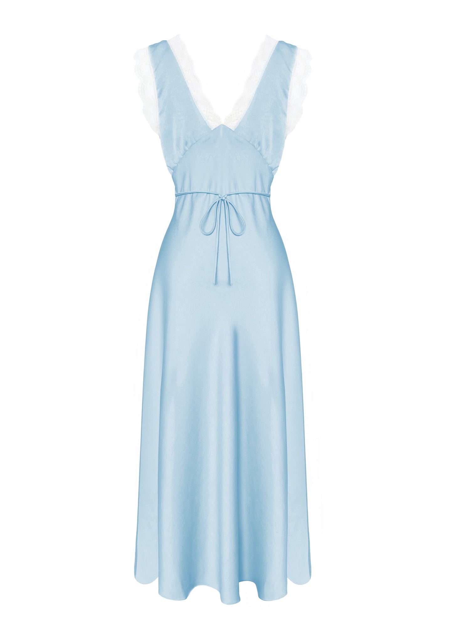 MARIELLE DRESS in Icy Arctic - OctoberEighteen