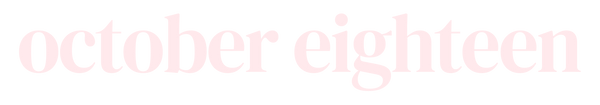 OctoberEighteen