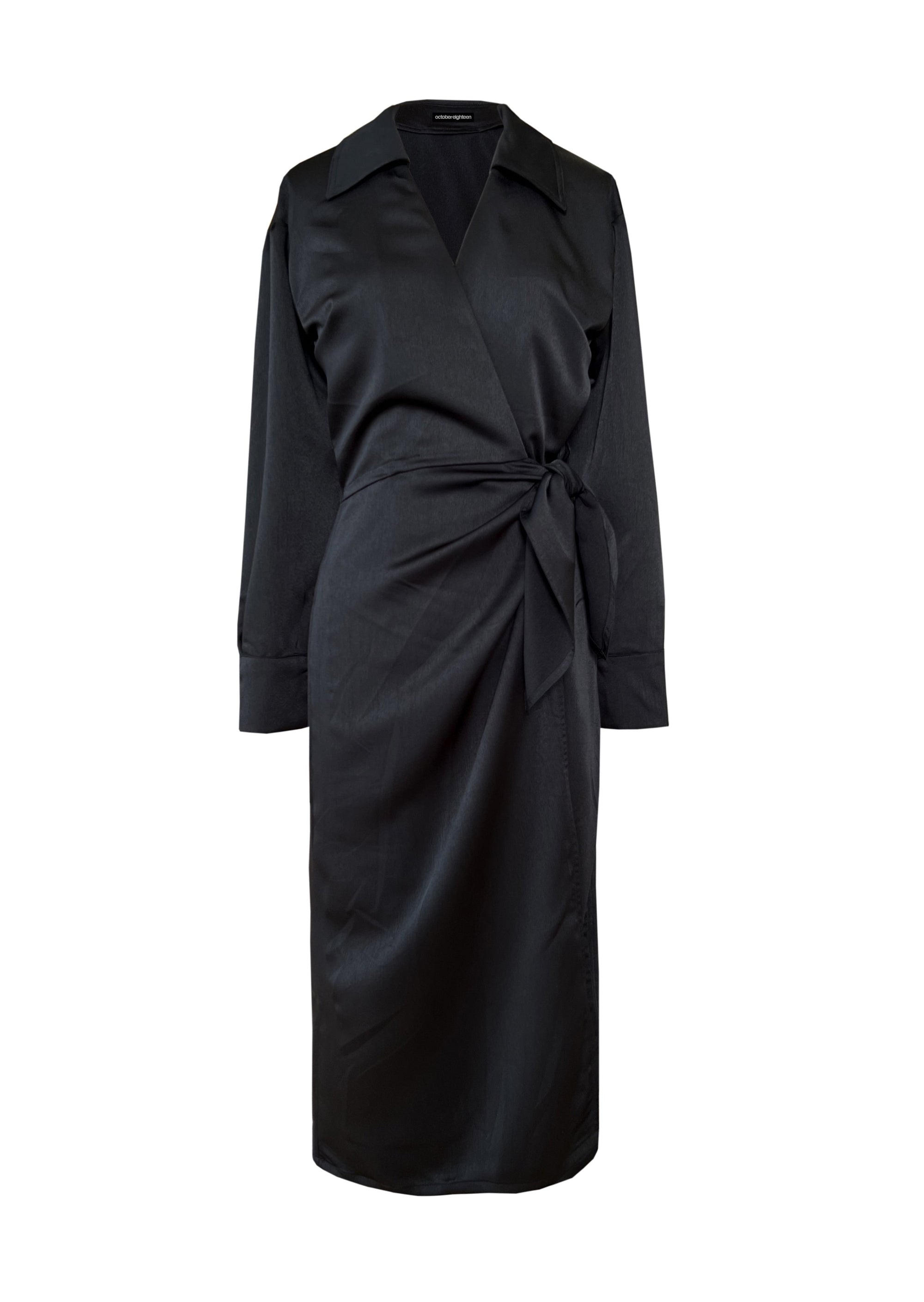 ROWEN DRESS in Black - OctoberEighteen