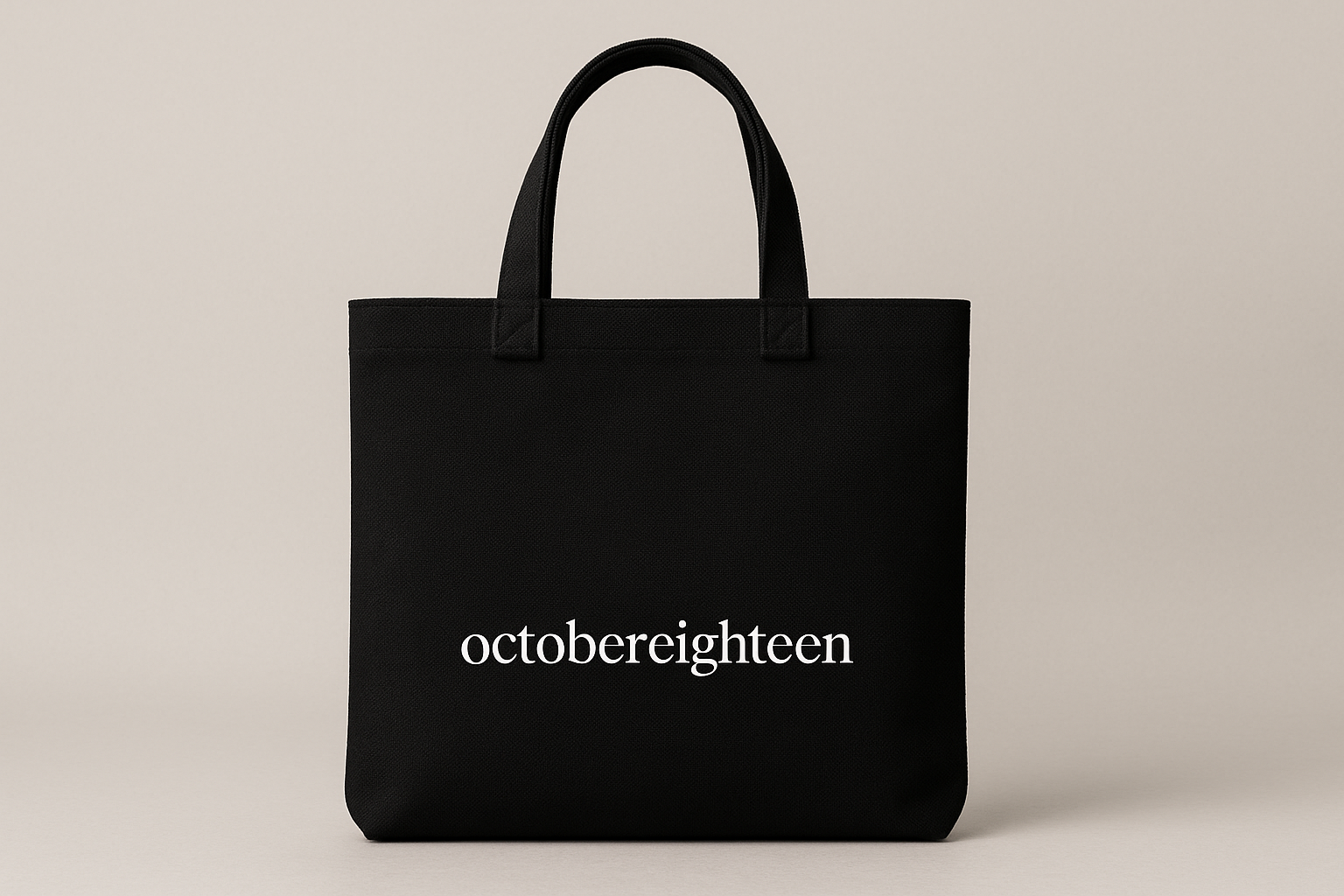 try again, use the original octobereighteen logo