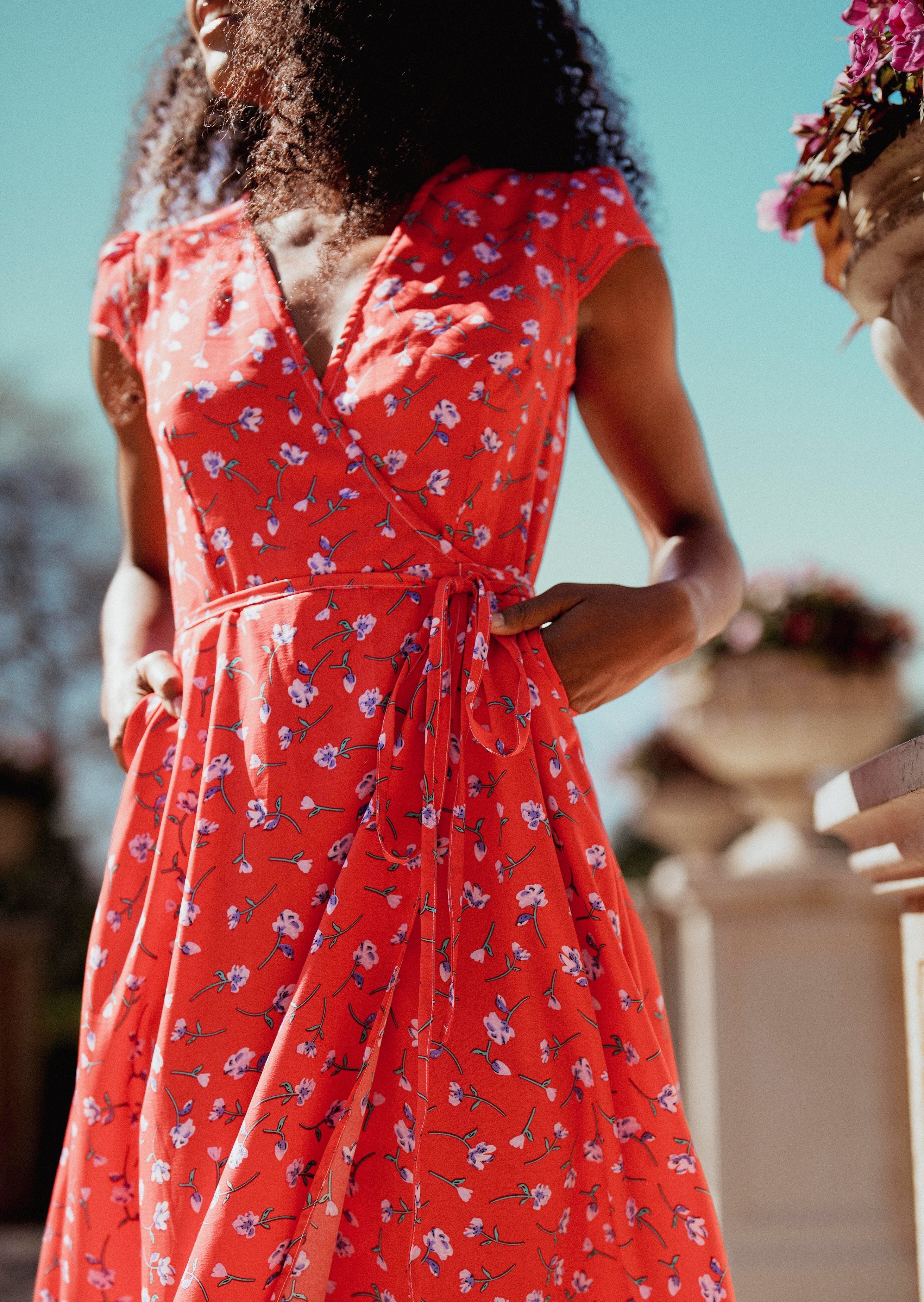 HANNAH DRESS in Passion - OctoberEighteen
