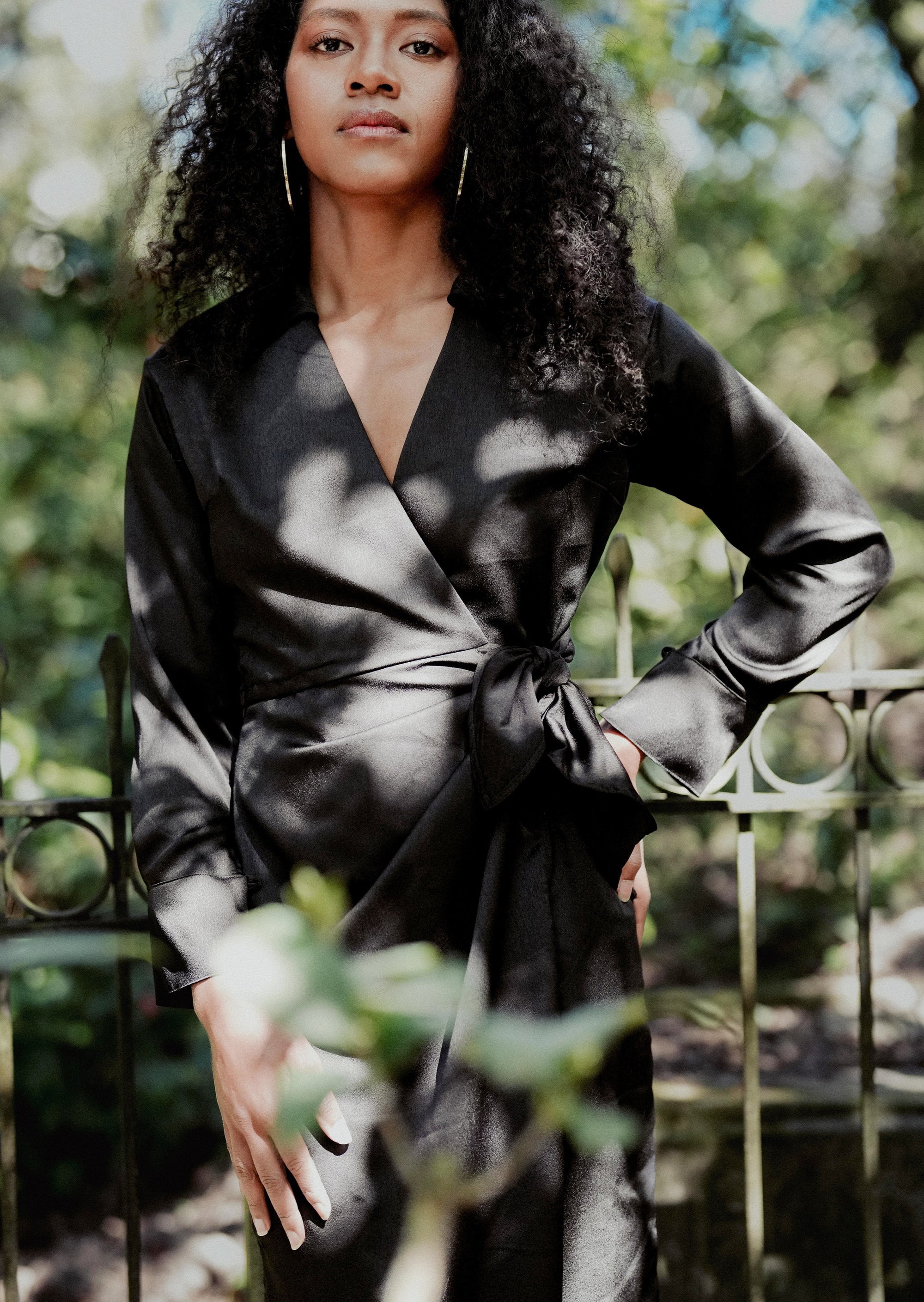 ROWEN DRESS in Black - OctoberEighteen